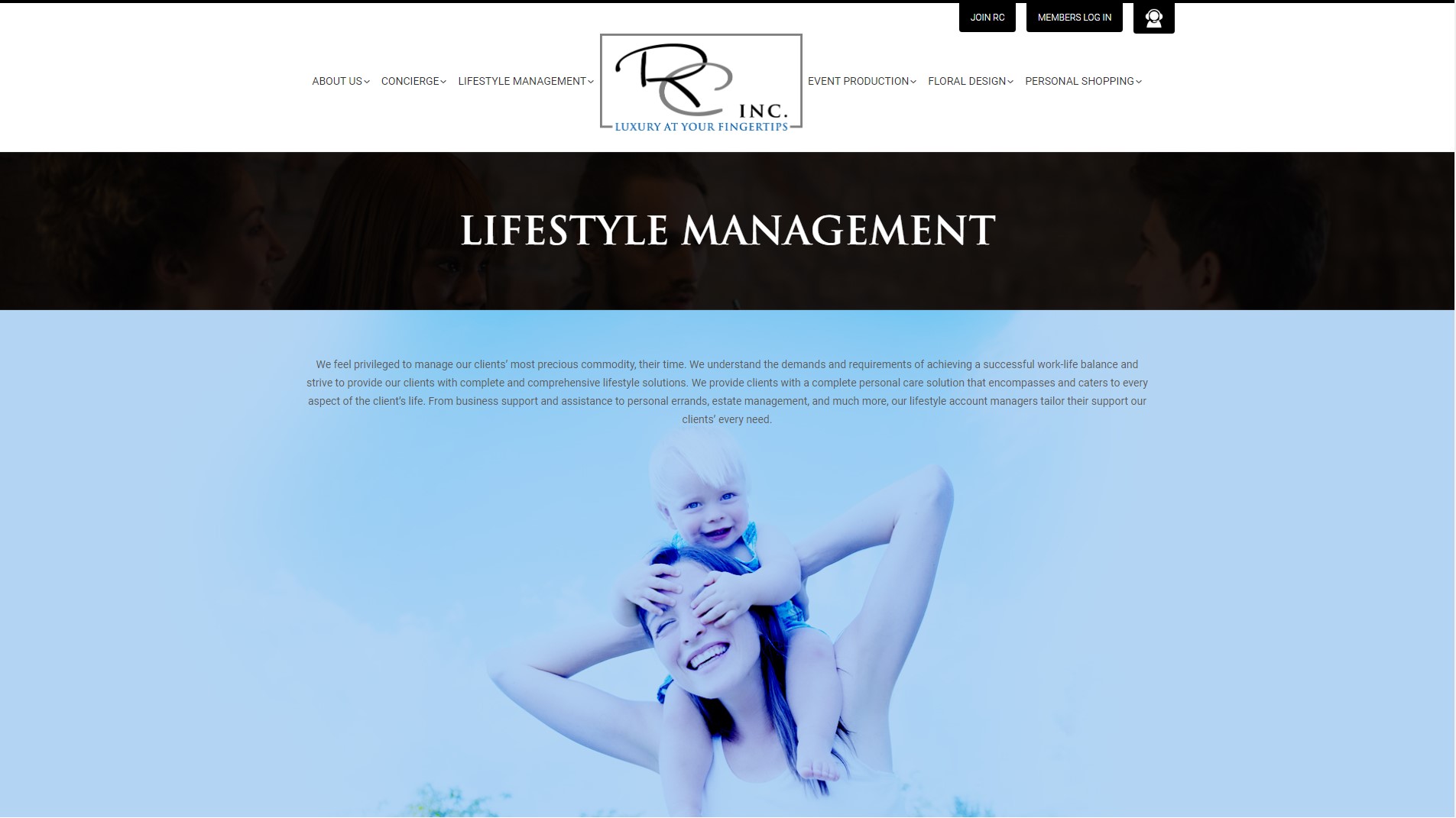 lifestyle management NYC Rinc