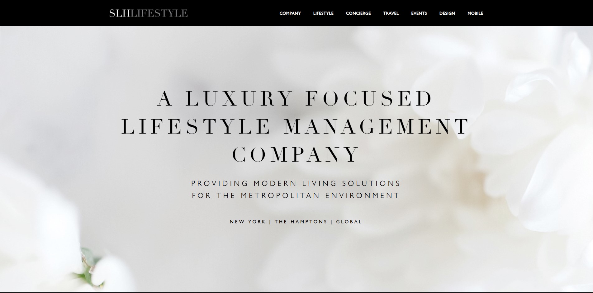 SLHlifestyle lifestyle management nyc