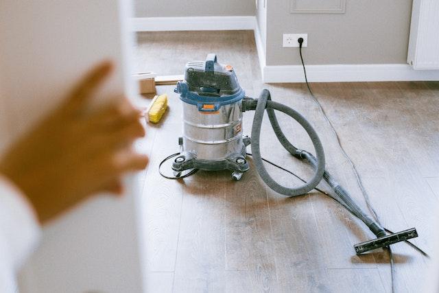 Clean Prefinished Wood Floors with Vacuum