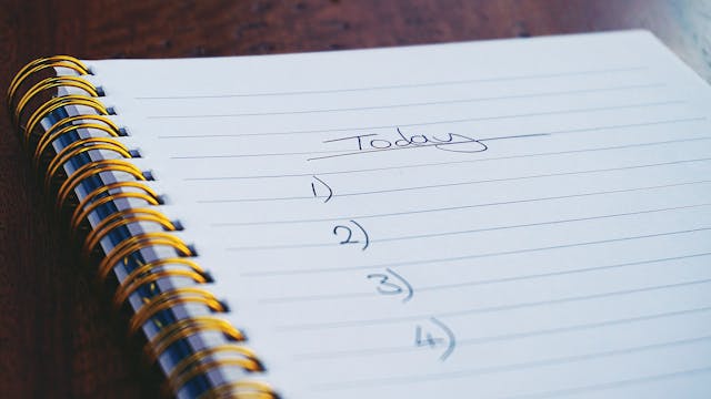 make plan for housekeeping